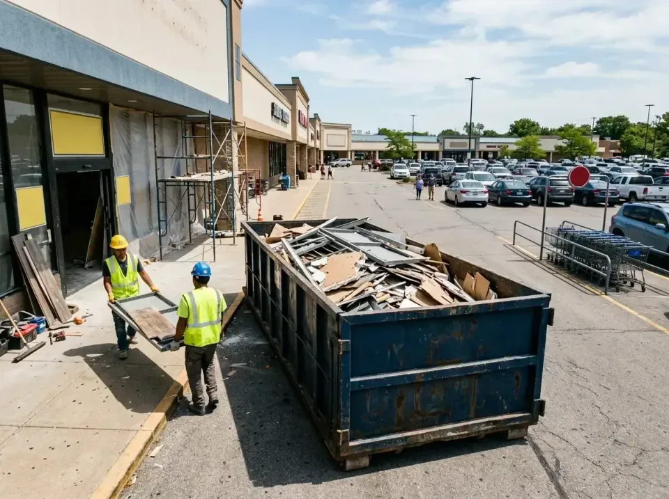 retail-store-renovation-debris-003 — frequently asked questions, Roll-off Dumpster Rentals in Bloomingdale, IL